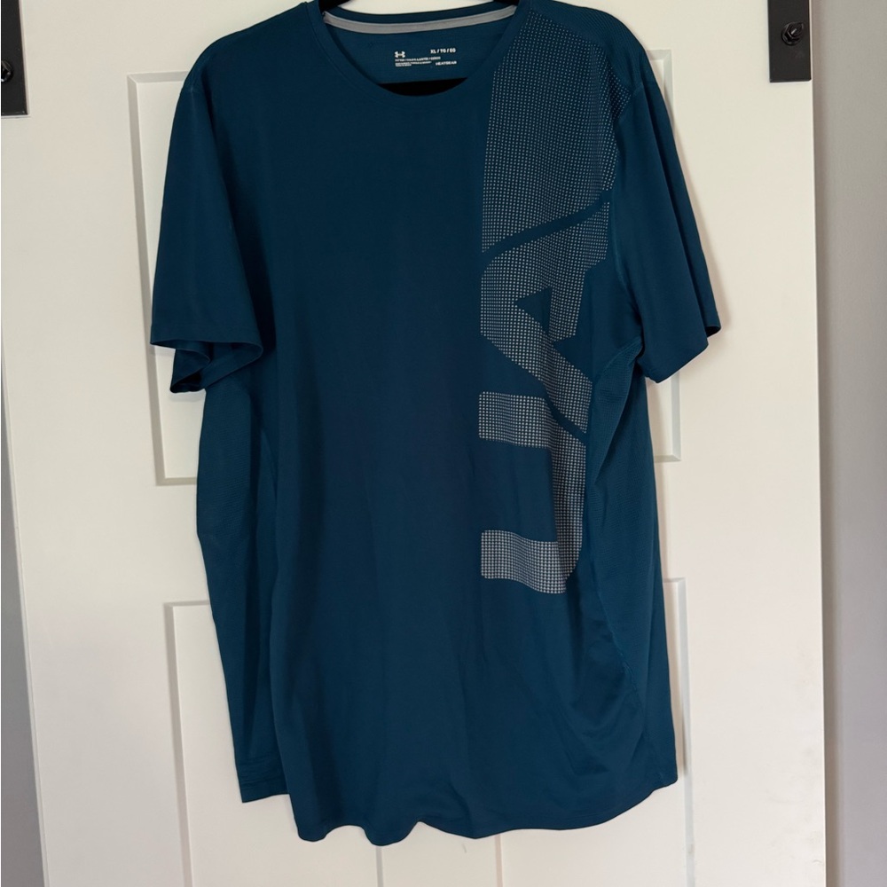 Under Armour Blue Short Sleeve Tee with Graphic